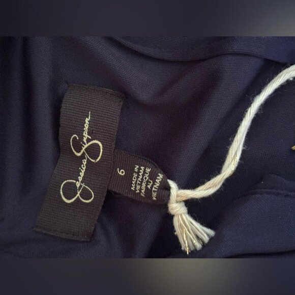 Simpson Navy Halter Dress - Picture 6 of 7